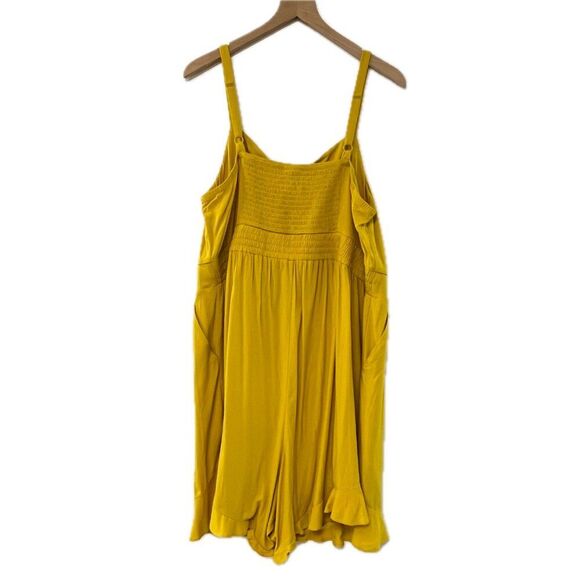 Torrid Mustard Yellow Romper - Size 2X - Picture 5 of 6